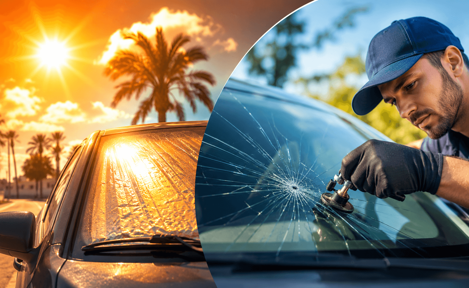 Summer Heat and Windshield Cracks: Maryland Driver Safety Guide